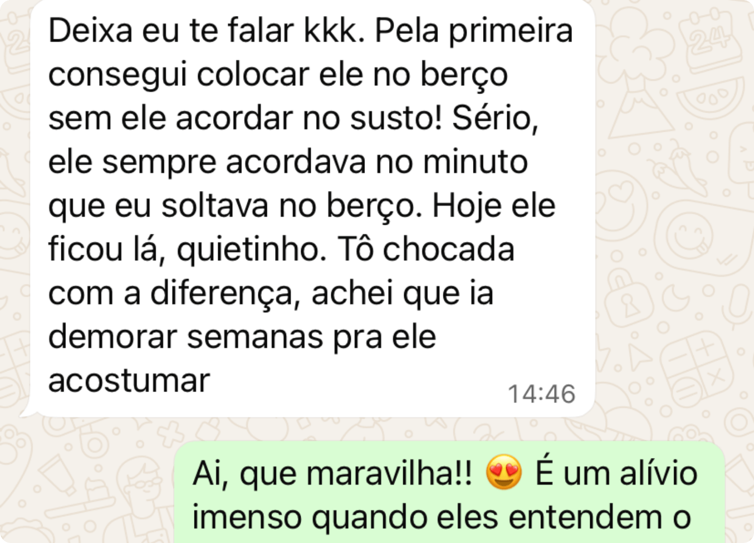 Prova Social Berço